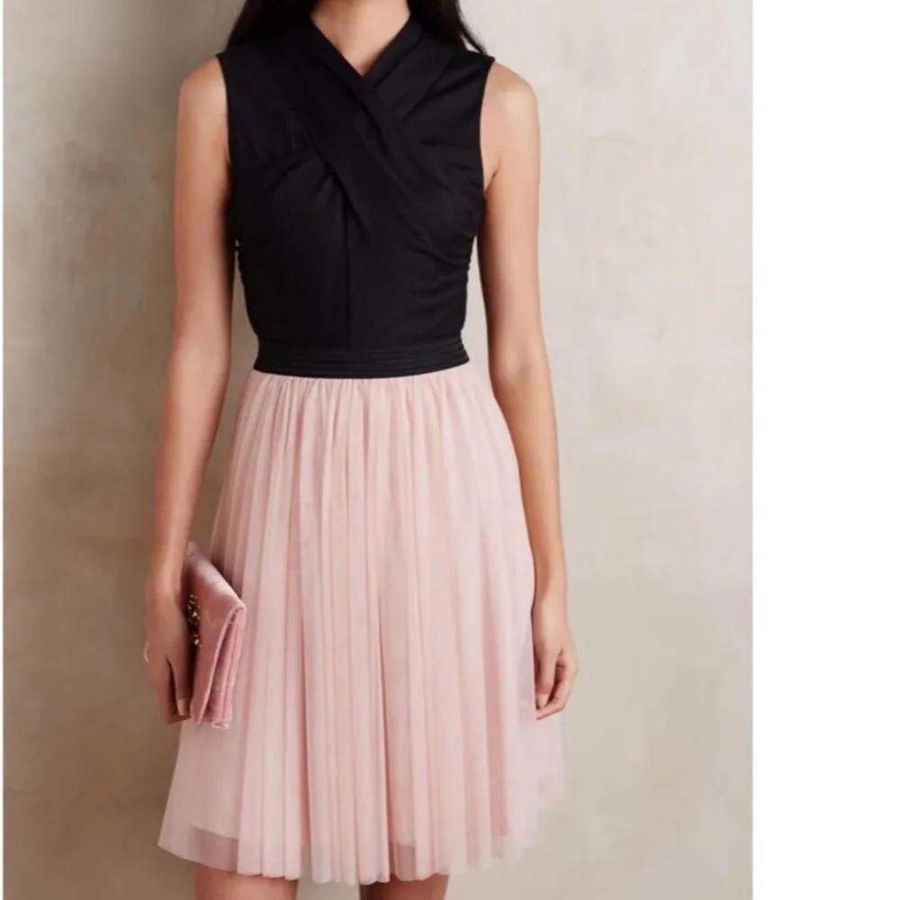 Anthropologie HD IN PARIS Darla Tulle Fit N’ Flare Dress